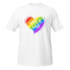 Short-Sleeve Unisex T-Shirt. Unisex short-sleeved t-shirt. Printed shirts. Trans Pride Cotton. Short sleeve. GAY heart community